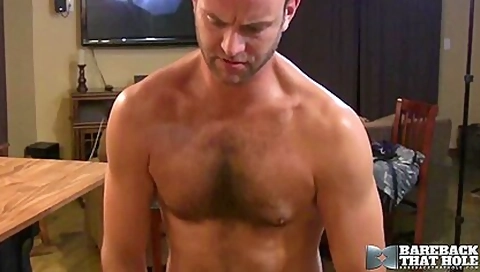Bottom Gay Moans From Massive Hard Dick