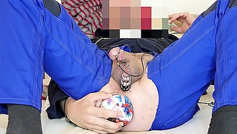 26.07.2022 Analspiele In Arbeitsklamotten Mit Heftigem Orgasmus