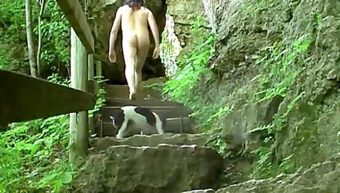 Nude Hiking At The Confluence Of Two Great Rivers