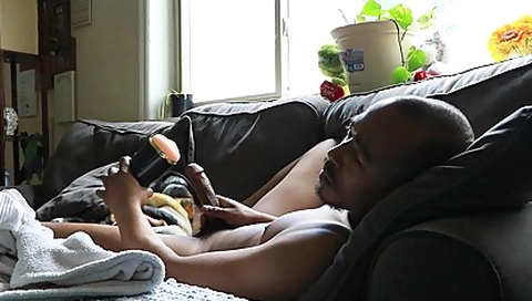Couch Session: Edging And Toy Play